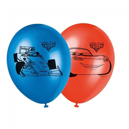 Cars 3 Ballonnen 23cm 8st van Procos koop je bij Partywinkel