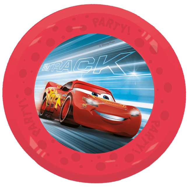 Cars Borden Victory Is Mine Kunststof 21cm 4st van Procos koop je bij Partywinkel