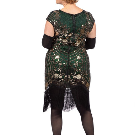 Charleston Jurk Groen 20'S van Wilbers & Wilbers koop je bij Partywinkel