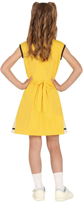 Cheerleader Jurk Geel Meisje van Fiestas Guirca koop je bij Partywinkel