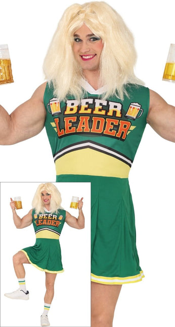 Cheerleader Jurk Heren Beerleader van Fiestas Guirca koop je bij Partywinkel