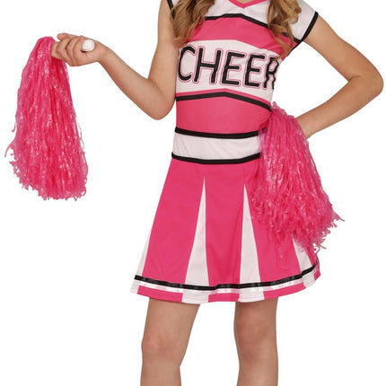 Cheerleader Jurk Roze Meisje van Fiestas Guirca koop je bij Partywinkel