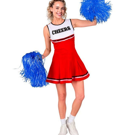 Cheerleader Kostuum Rood van Widmann koop je bij Partywinkel