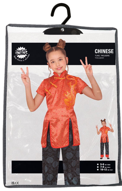 Chinees Kostuum Meisje van Fiestas Guirca koop je bij Partywinkel