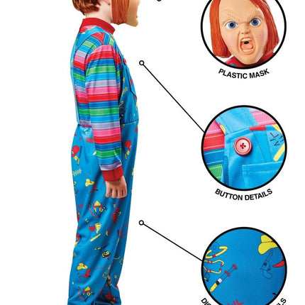 Chucky van Rubies koop je bij Partywinkel