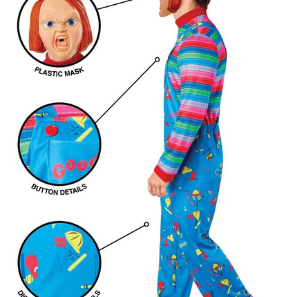 Chucky van Rubies koop je bij Partywinkel