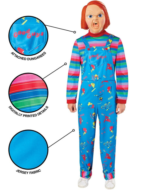 Chucky van Rubies koop je bij Partywinkel