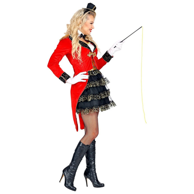 Circus Kostuum Rood Zwart Dames van Widmann koop je bij Partywinkel