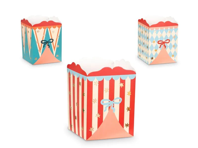 Circus Snackbakje 11,5cm 6st van Partydeco koop je bij Partywinkel