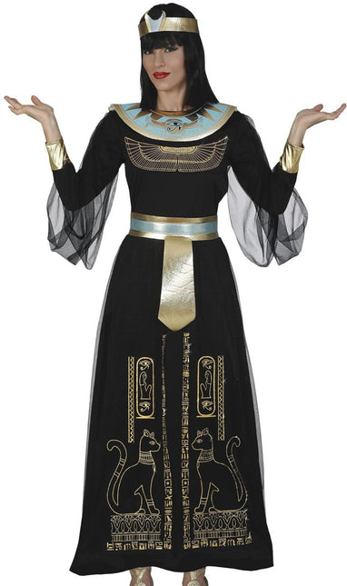 Cleopatra Kostuum Zwart Dames van Fiestas Guirca koop je bij Partywinkel