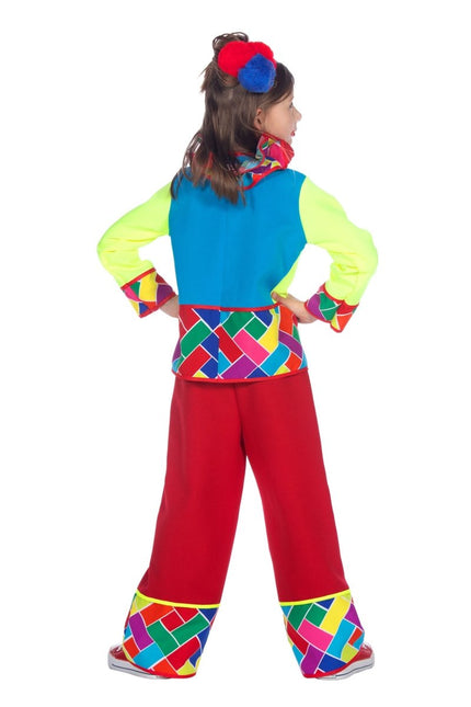 Clownspak Kind 3 delig van Wilbers & Wilbers koop je bij Partywinkel