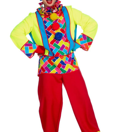Clownspak Heren 3 delig van Wilbers & Wilbers koop je bij Partywinkel