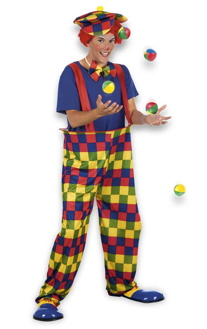 Clownspak Gekleurd M/L van Boland koop je bij Partywinkel