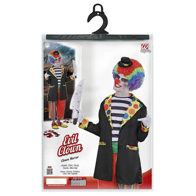 Clownspak Heren 5 delig van Widmann koop je bij Partywinkel