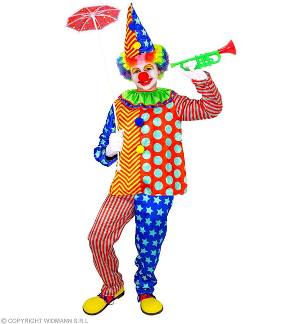 Clownspak Kind 3 delig van Widmann koop je bij Partywinkel