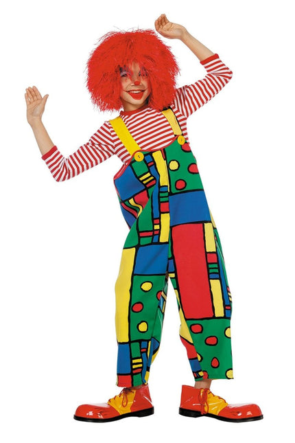 Clownspak Mondriaan Kind van Wilbers & Wilbers koop je bij Partywinkel