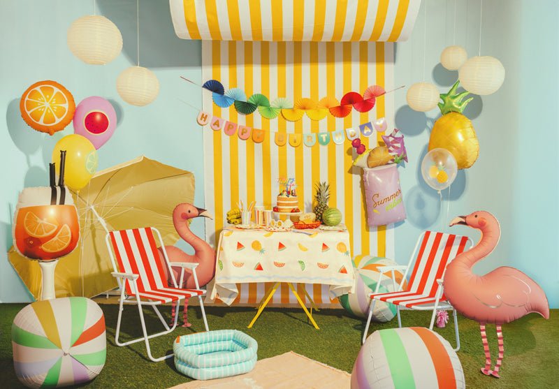 Cocktail Helium Ballon Summer Vibes 79cm Leeg van Partydeco koop je bij Partywinkel