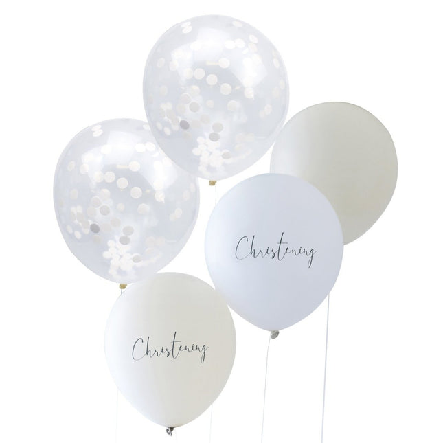 Communie Ballonnen 30cm 5st van Ginger Ray koop je bij Partywinkel