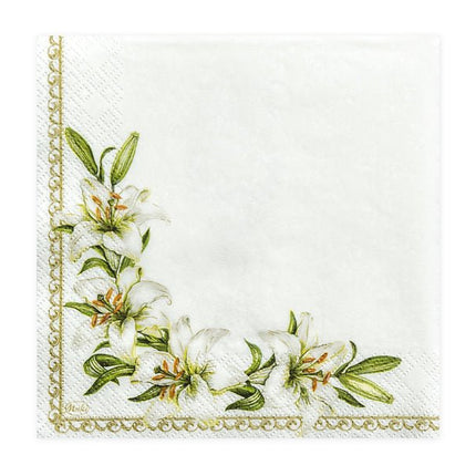 Communie Servetten 33cm 20st van Partydeco koop je bij Partywinkel