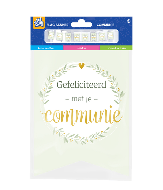 Communie Slinger 2,5m van Paper Dreams koop je bij Partywinkel