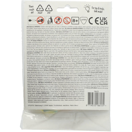 Confetti Balllon Pastel 30cm van Folat koop je bij Partywinkel