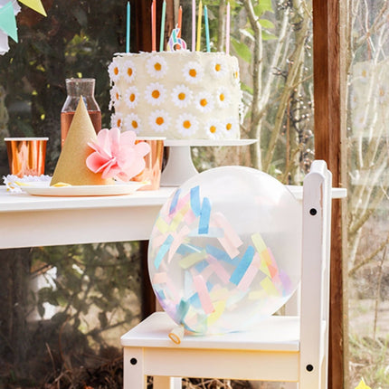 Confetti Balllon Pastel 30cm van Folat koop je bij Partywinkel