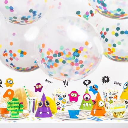 Confetti Ballon 1m van Partydeco koop je bij Partywinkel