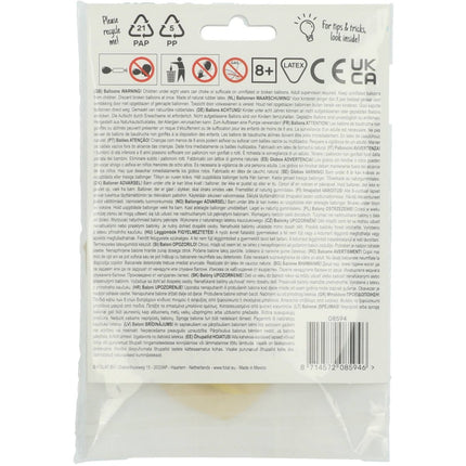 Confetti Ballonnen Goud 30cm 4st van Folat koop je bij Partywinkel