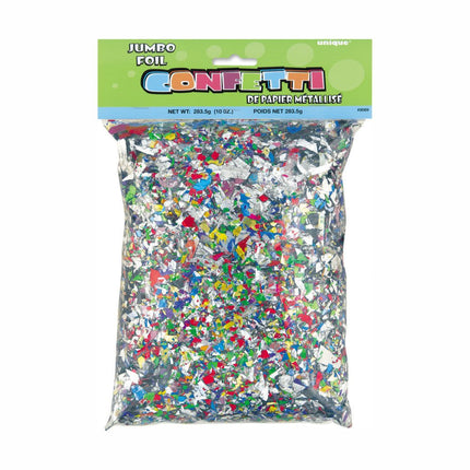 Confetti Gekleurd 27,5cm van Unique koop je bij Partywinkel