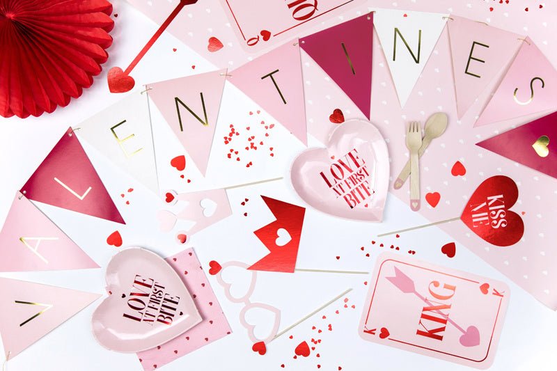 Confetti Hartjes Rood 25mm van Partydeco koop je bij Partywinkel