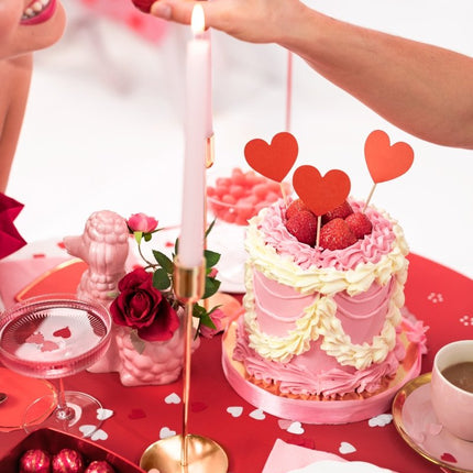 Hartjes Confetti Wit 15gr van Partydeco koop je bij Partywinkel