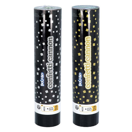 Confetti Kanon Meerkleurig 20cm van Boland koop je bij Partywinkel