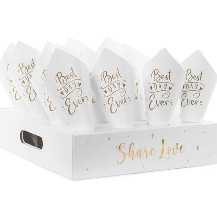 Confetti Kegels Met Standaard van Partydeco koop je bij Partywinkel