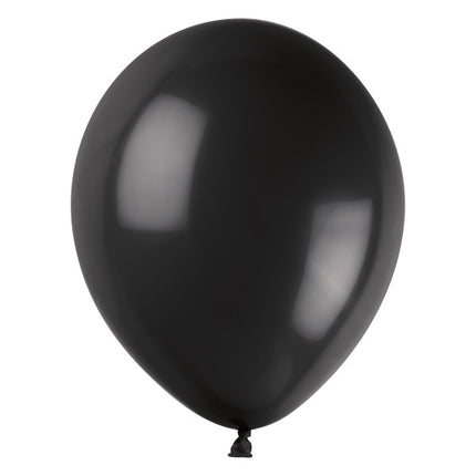 Sorte balloner, 30 cm, 50 stk.