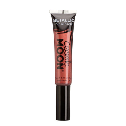Cosmic Moon Metallic Hair Streaks Red 15ml van Moon Creations koop je bij Partywinkel