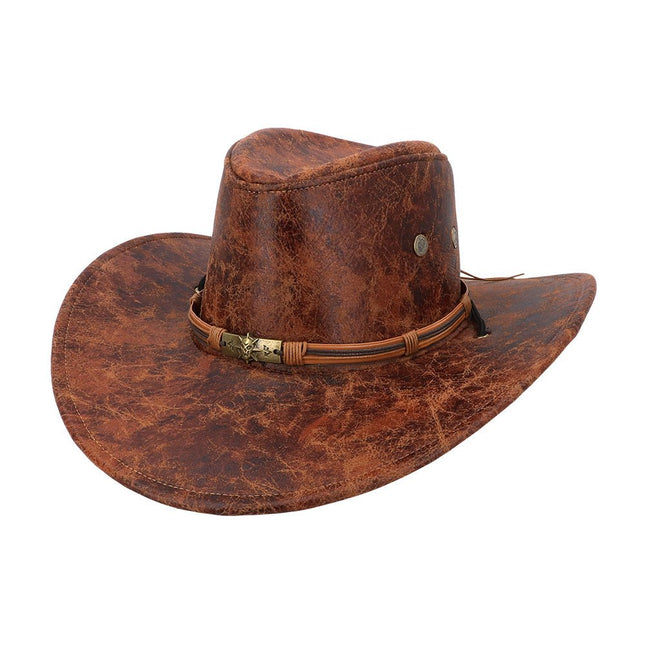 Cowboy Hoed Bruin Outlaw van Boland koop je bij Partywinkel