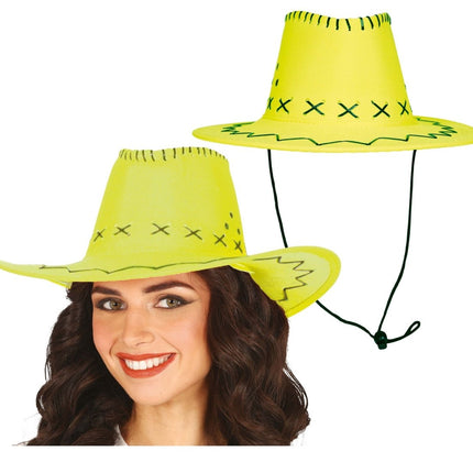 Cowboy Hoed Groen van Fiestas Guirca koop je bij Partywinkel