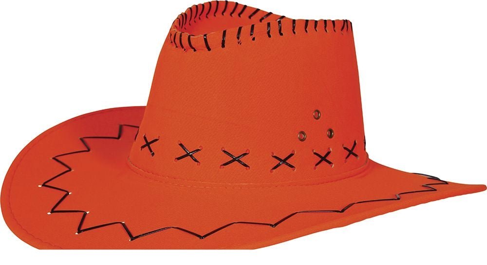 Cowboy Hoed Oranje van Fiestas Guirca koop je bij Partywinkel