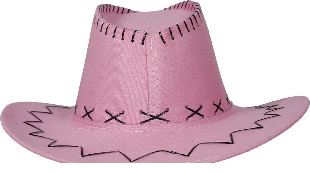 Cowboy Hoed Roze van Fiestas Guirca koop je bij Partywinkel