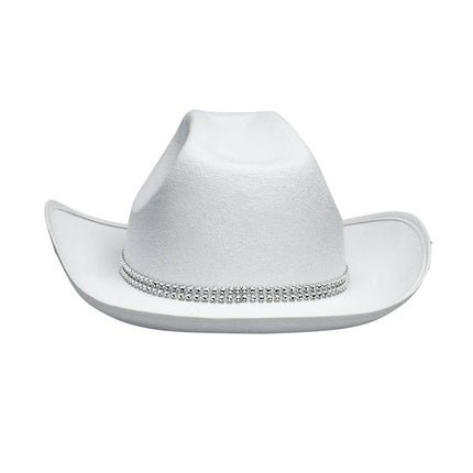 Cowboy Hoed Wit van Boland koop je bij Partywinkel