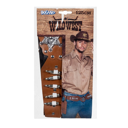 Cowboy Holster 1,25m van Boland koop je bij Partywinkel