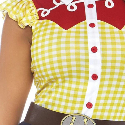 Cowboy Kostuum Dames Bodysuit Leg Avenue van Leg Avenue koop je bij Partywinkel