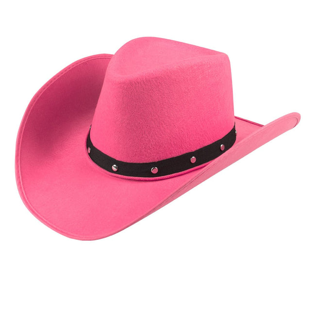 Cowboyhoed Roze van Boland koop je bij Partywinkel