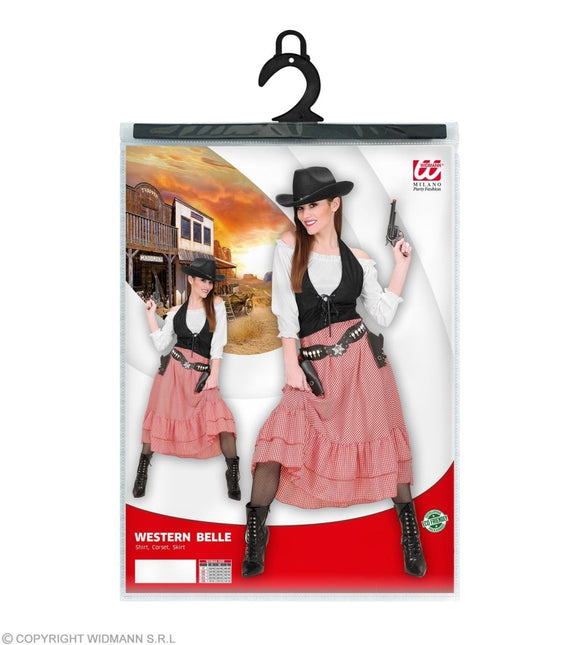 Cowgirl Kostuum 3 delig van Widmann koop je bij Partywinkel