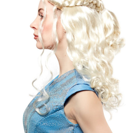 Daenerys Targaryen Pruik van Rubies koop je bij Partywinkel