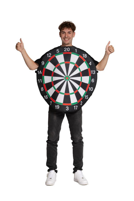 Dartbord - One Size van Partychimp koop je bij Partywinkel