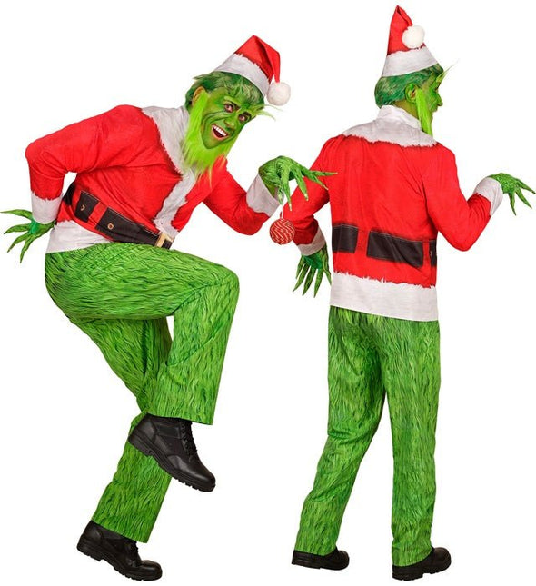 De Grinch Kostuum Rood Groen van Widmann koop je bij Partywinkel