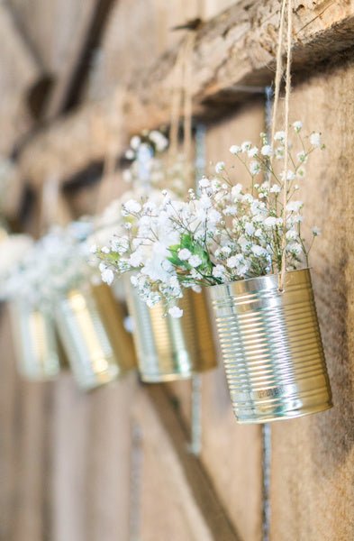 Decoratie Blikken 10cm 5st van Partydeco koop je bij Partywinkel