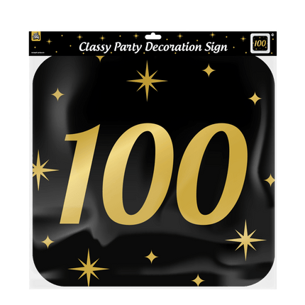 Deurbord 100 Jaar 50cm van Paper Dreams koop je bij Partywinkel