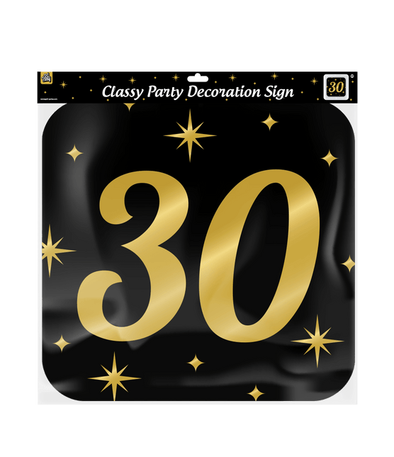 Deurbord 30 Jaar 50cm van Paper Dreams koop je bij Partywinkel